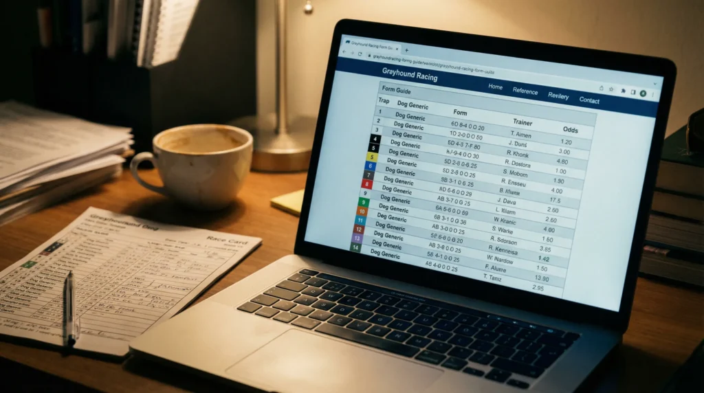 How to Use the Racing Post Greyhound Form Guide